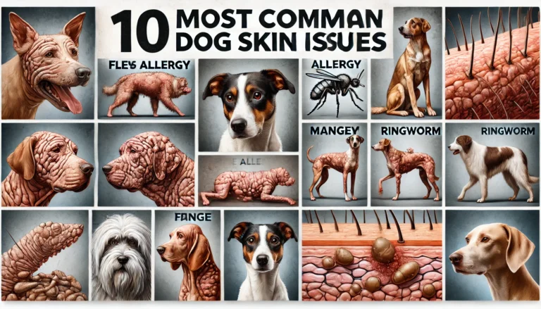 10 most common dog skin issues