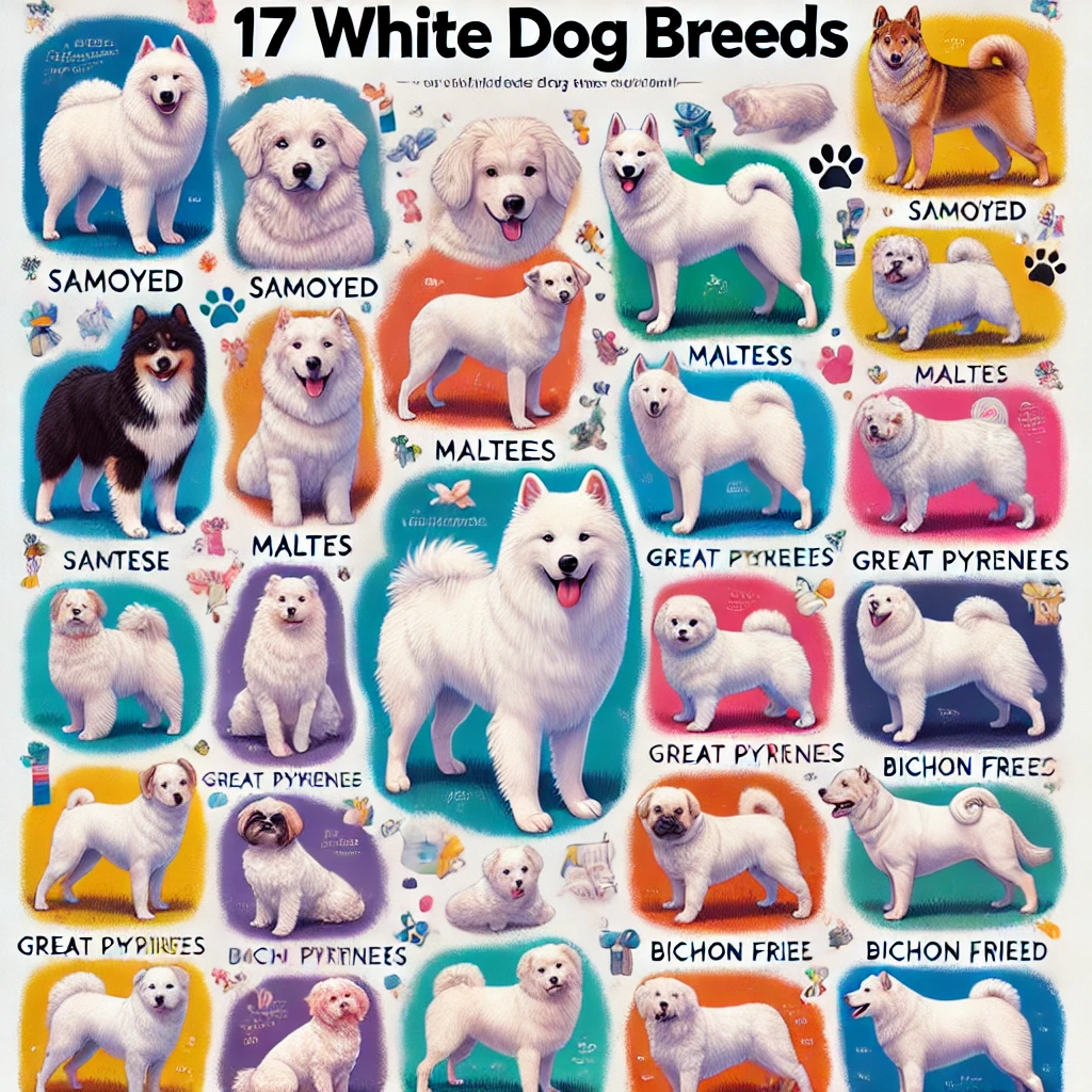 17 white dog breeds