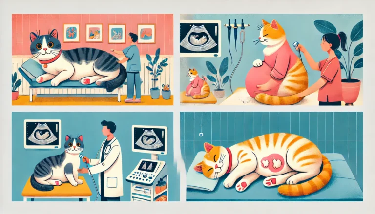 Cat Pregnancy and checked by Dr