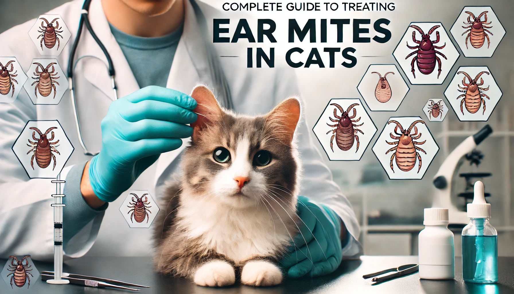 Guide on Ear Mites in Cats