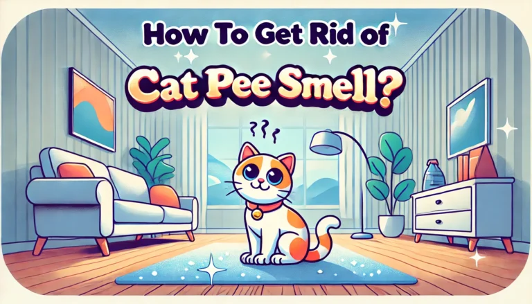 how to get rid of cat pee smell?