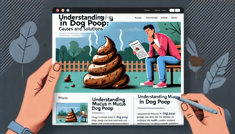 Mucus in Dog Poop