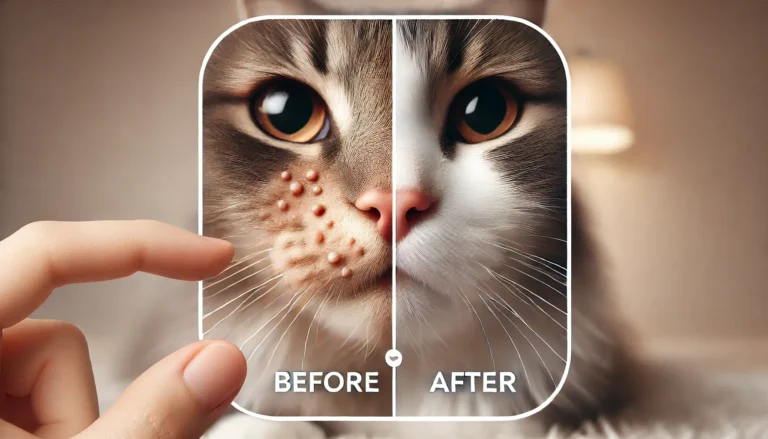 cat acne