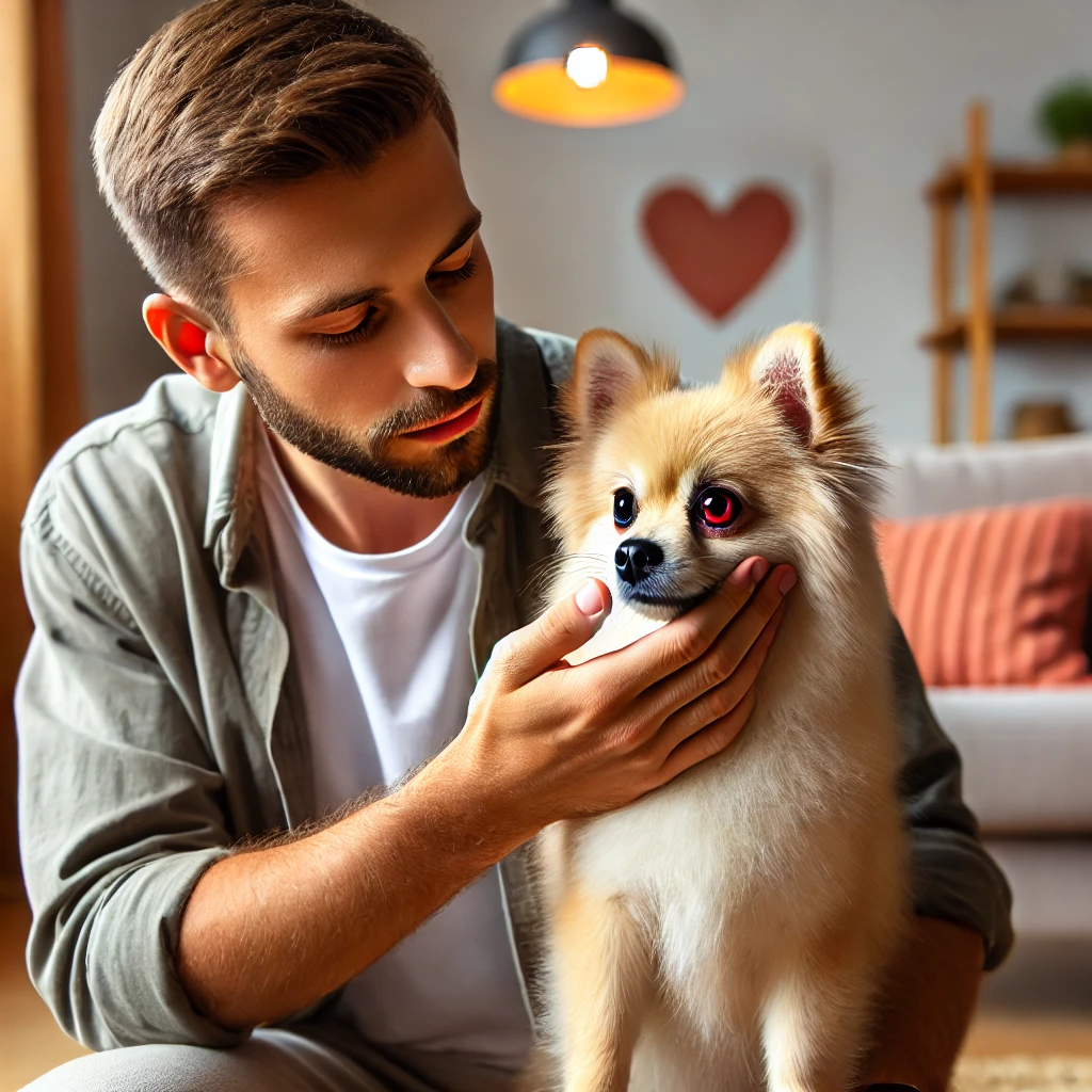 red eyes in dogs