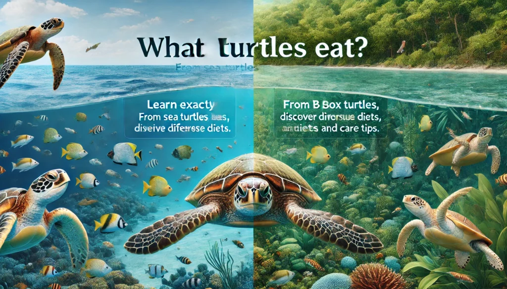 
turtle food