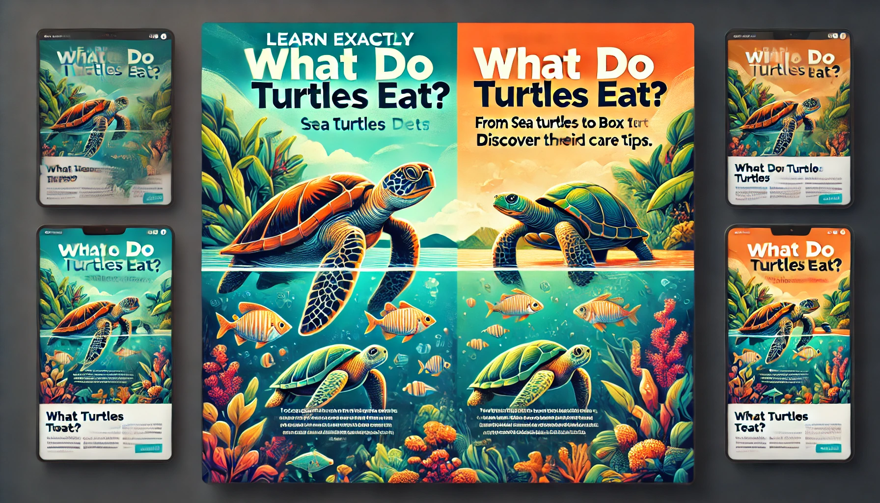 what do turtles eat