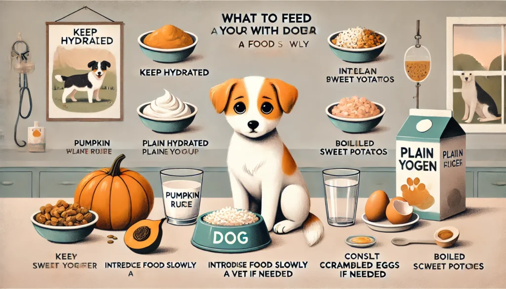 what to feed a dog with diarrhea