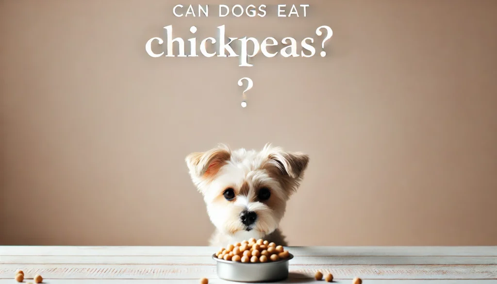 Can Dogs Eat Chickpeas?
