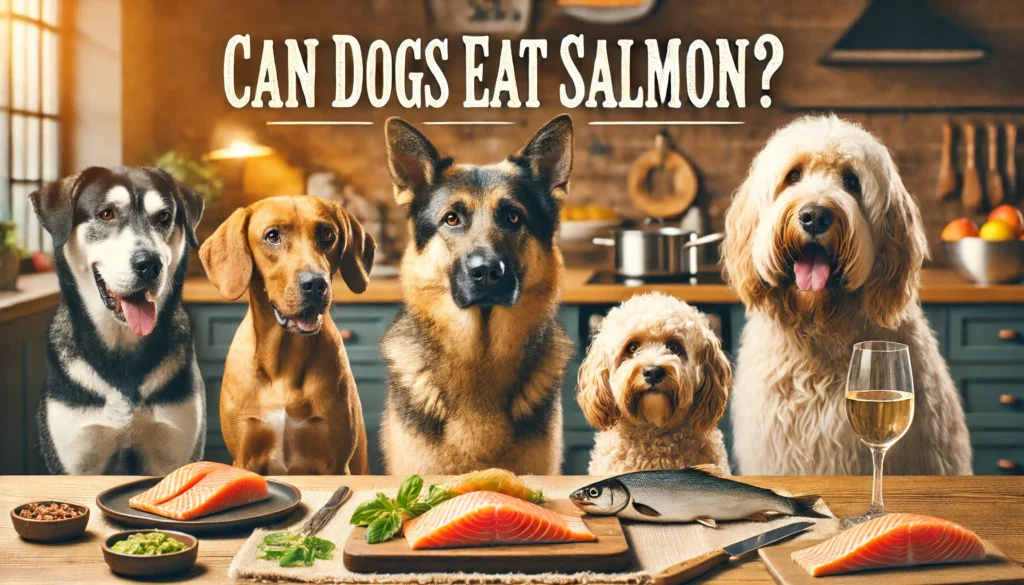  Dogs Eat Salmon