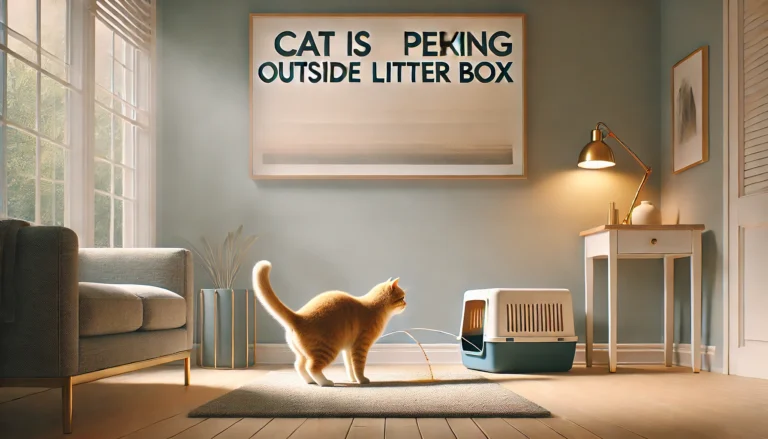 Cat Is Peeing Outside the Litter Box