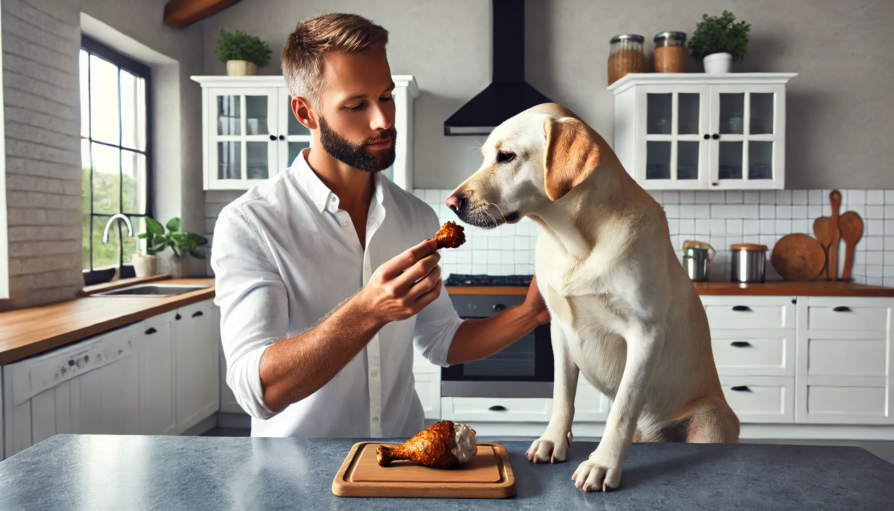 Dogs Eat Chicken