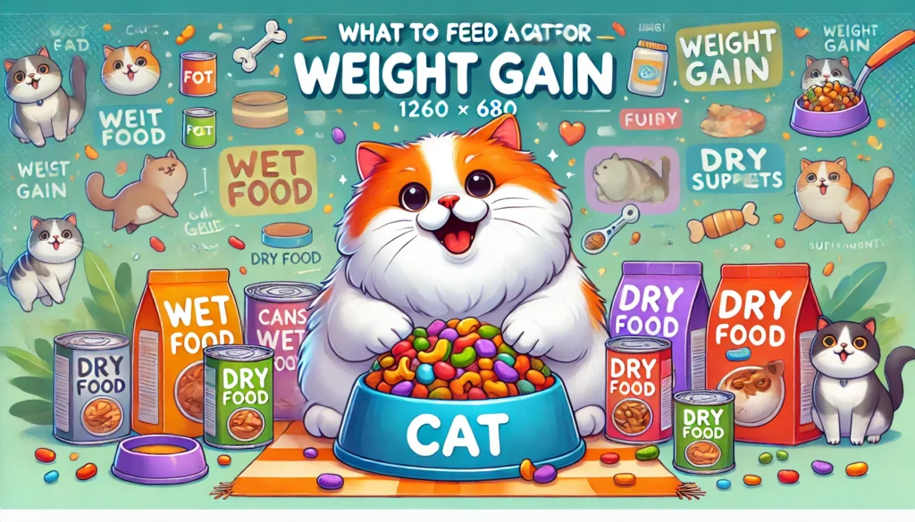 Feed a Cat for Weight Gain