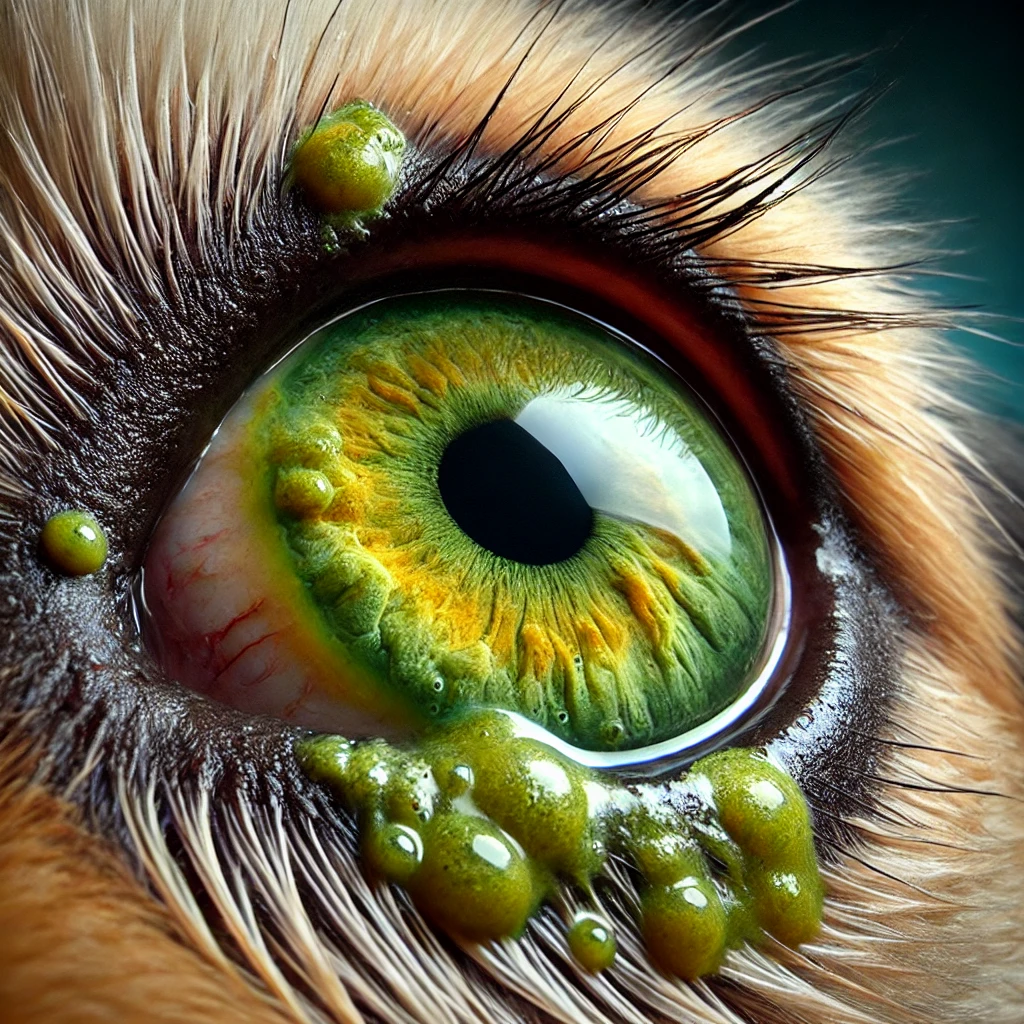 Green or Yellow Pus-Like Discharge in dogs