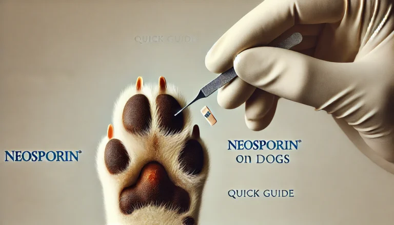 Neosporin on dogs