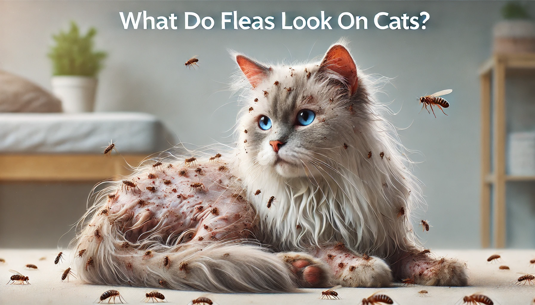 What Do Fleas Look Like on Cats?