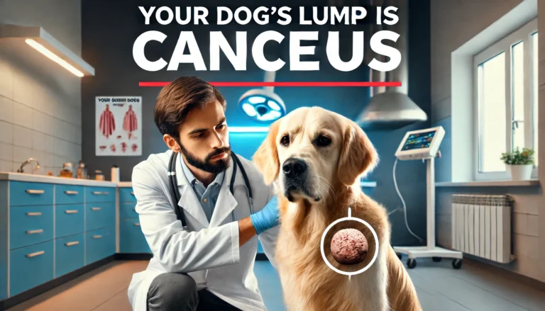 Dog's Lump Is Cancerous