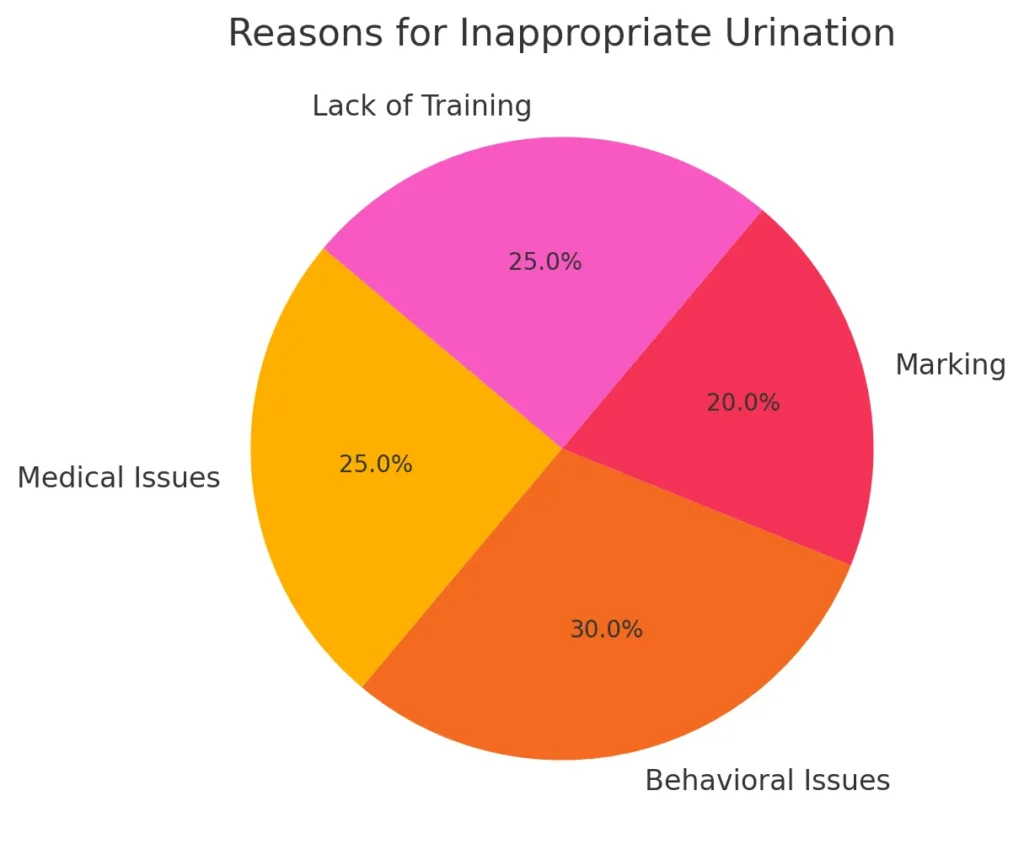 reasons of inappropriate urination