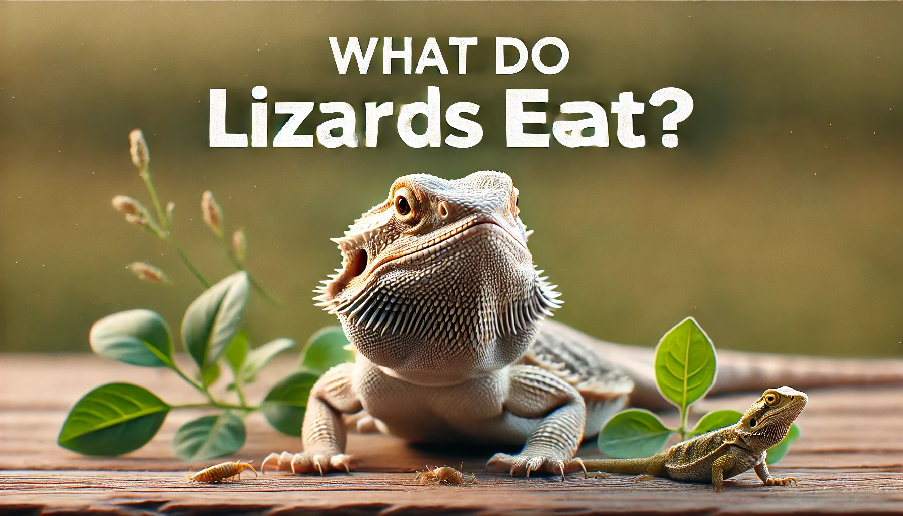 what do lizards eat