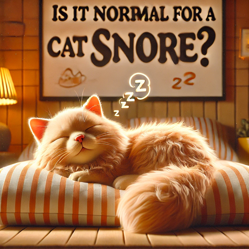 Is It Normal for a Cat to Snore