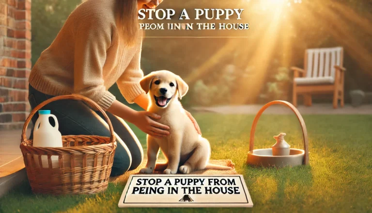 Stop a Puppy From Peeing in the House