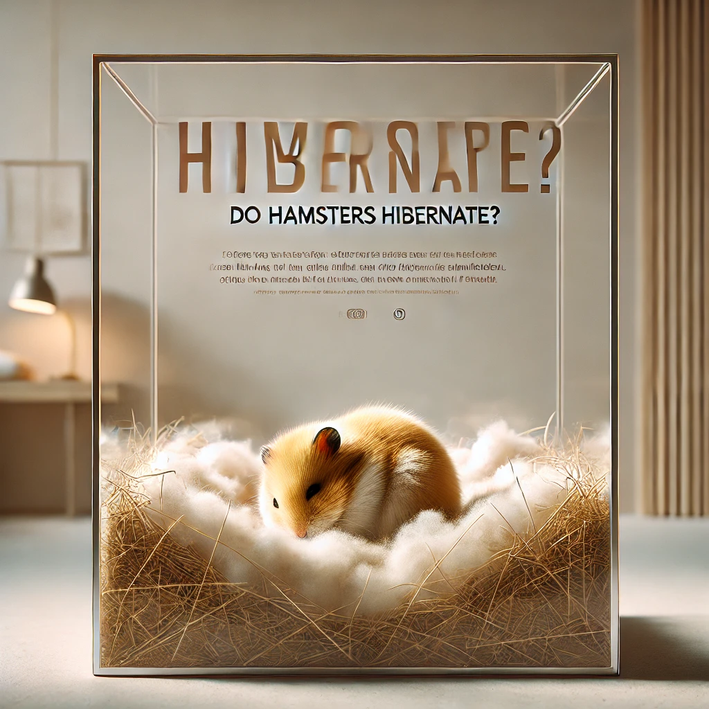 do hamsters hibernate?