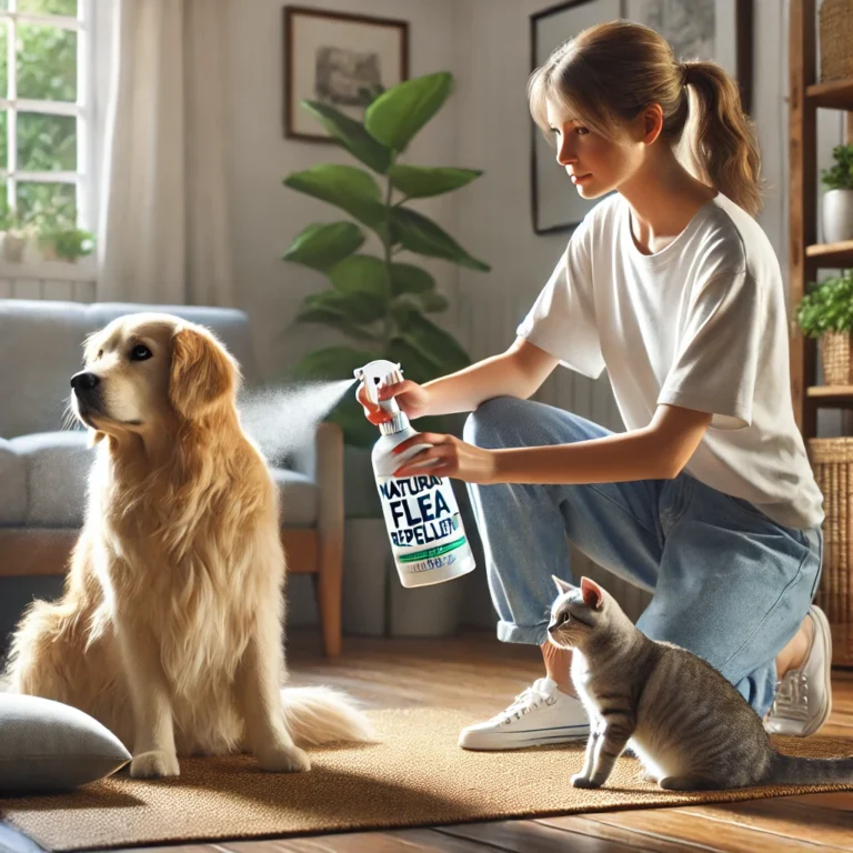 natural flea repellent for your pets and home