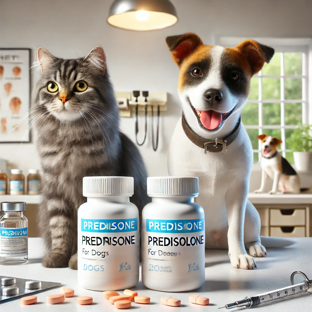 prednisone and prednisolone for dogs and cats