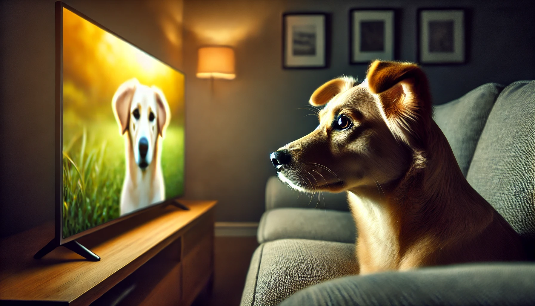 what do dogs see when they watch TV