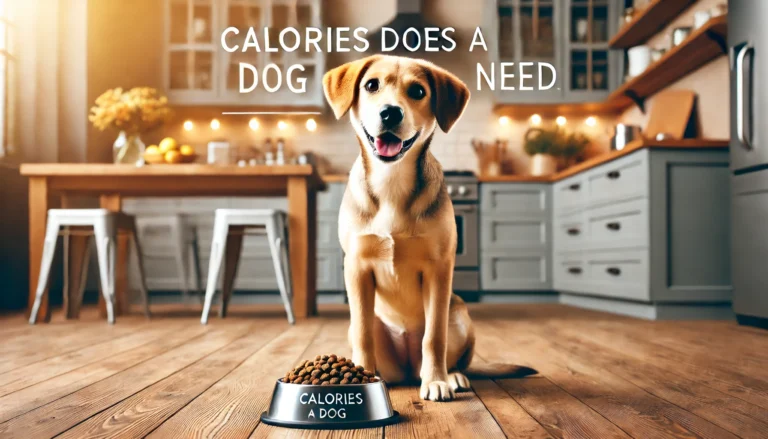 Calories Does a Dog Need