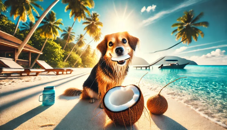 Dogs Eat Coconut