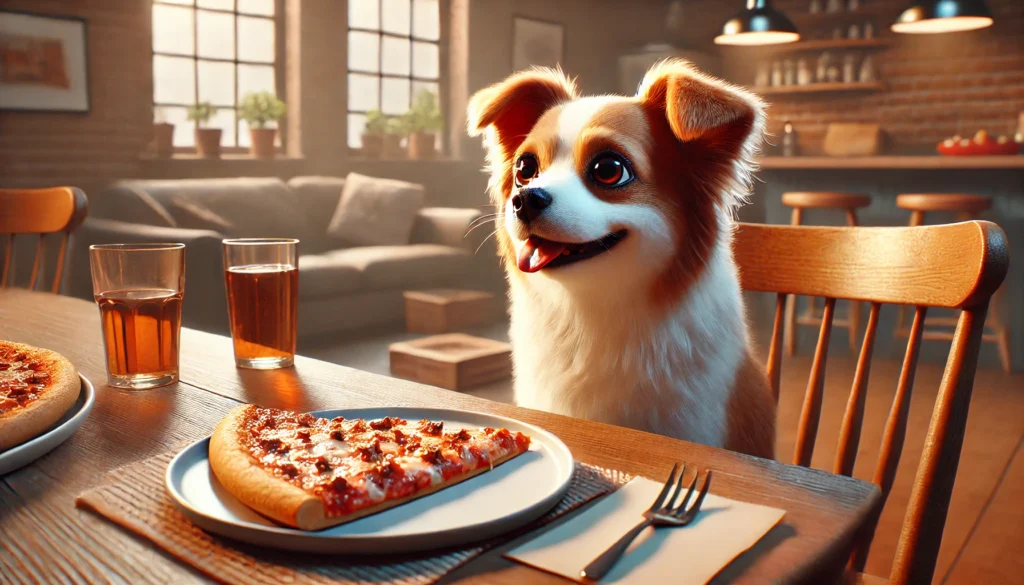 Dogs Eat Pizzaa