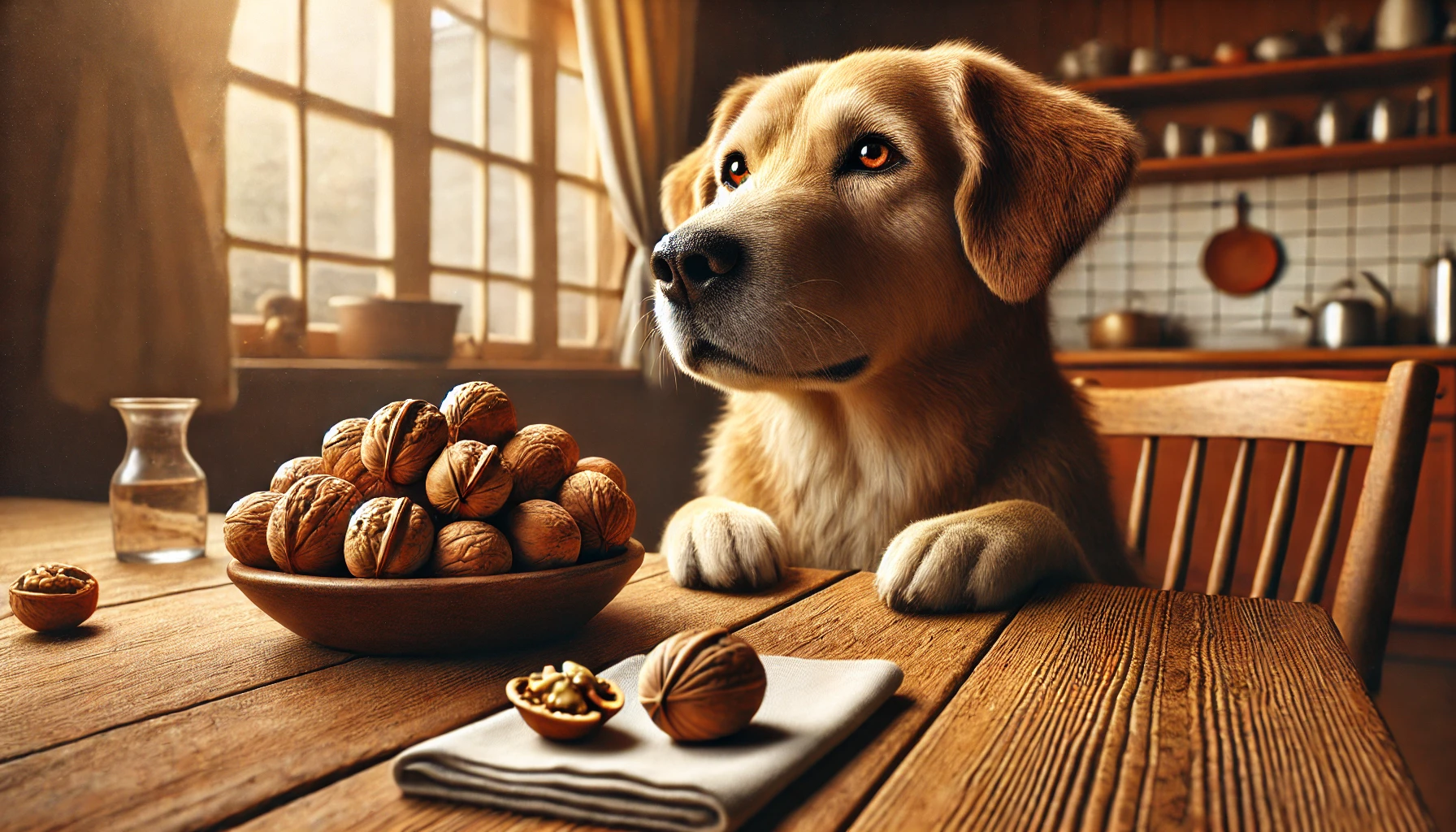 Dogs Eat Walnuts