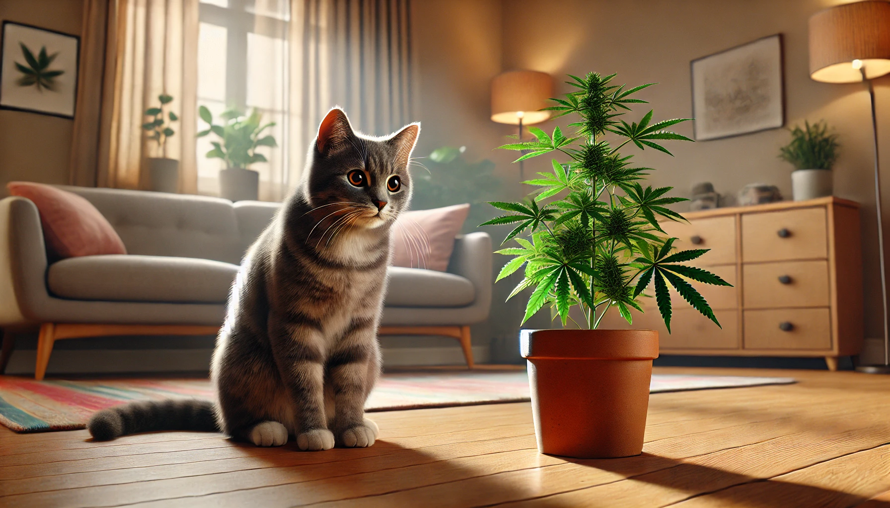 is marijuana bad for cats