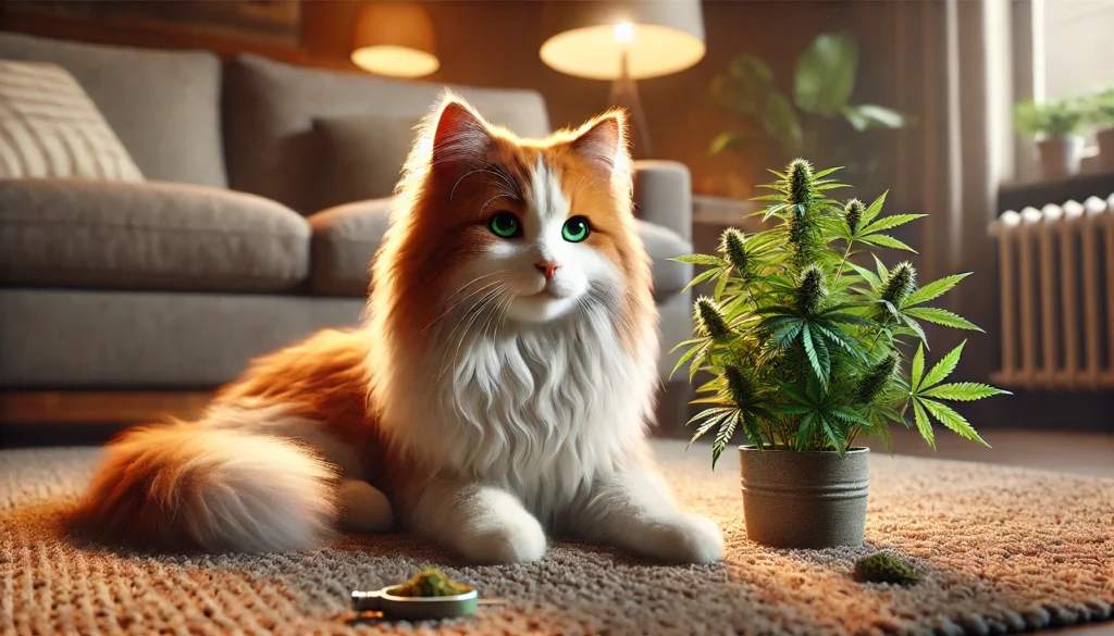 is marijuana bad for cats?