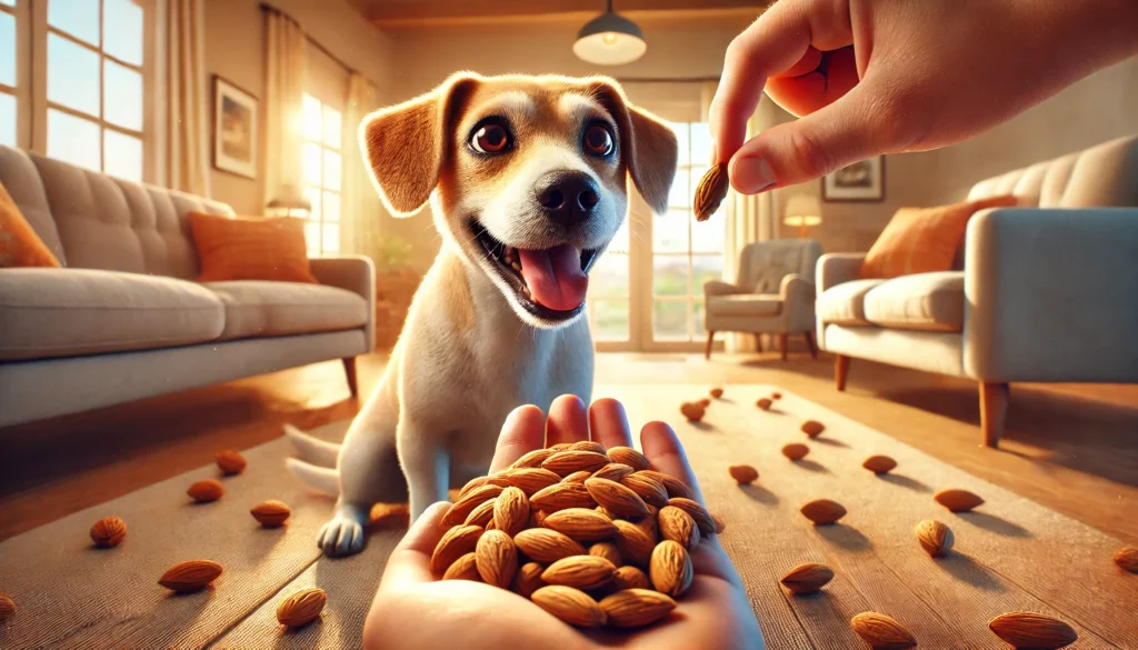 Dogs Eat Almondss